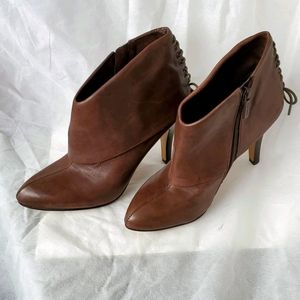Brown Nine West Booties 💫Bonus Gift